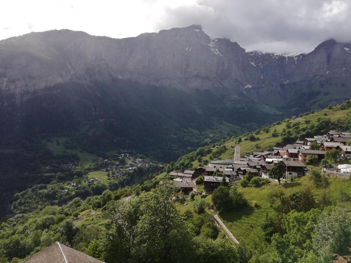 B&B Chalet Rustica Inden, Leukerbad Exterior foto