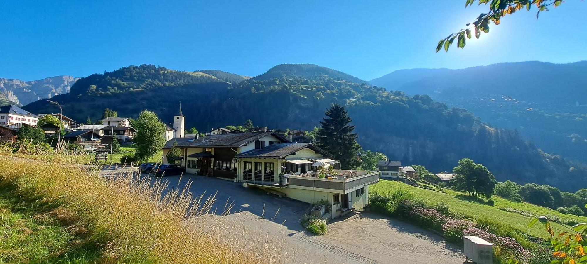 B&B Chalet Rustica Inden, Leukerbad Exterior foto